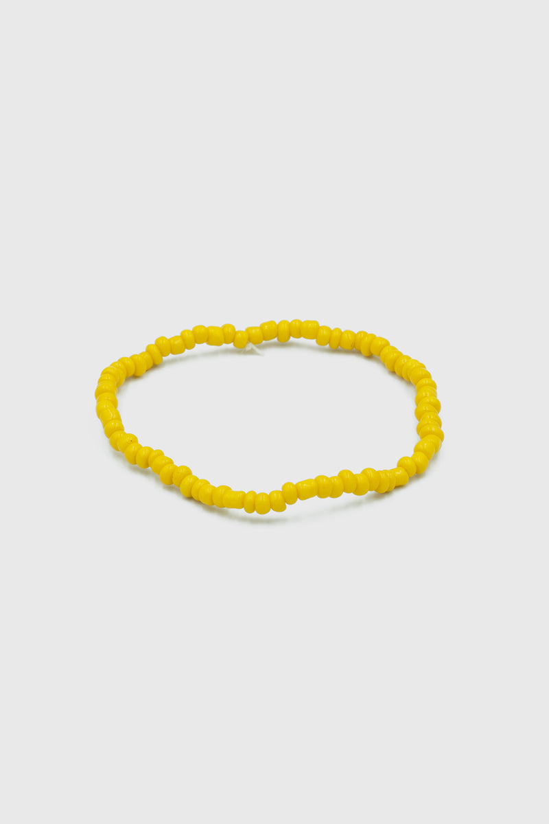 Yellow sales bead bracelet