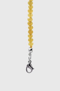 Yellow Beaded Necklace