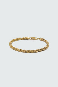 Twisted Link Gold bracelet