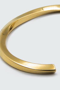 Twisted Gold Open Cuff