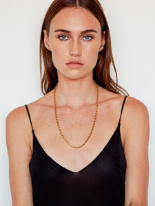 Oval Link Gold Chain Necklace